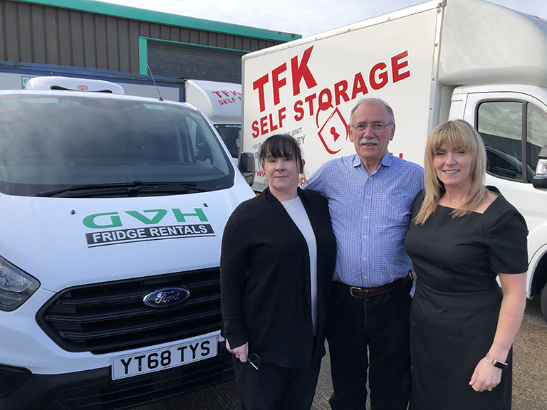 Freddie and his family enjoy running their successful van hire business as long-term Licensees of United Rental System.